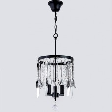 Φωτιστικό Κρεμαστό 3xE14 230V Μαύρο 955DINNER3S